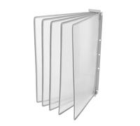 Tofficu Organisateur Mural Robuste PVC et Porte Documents Mural Pages Support Gain de Place pour Bureau et Salle de Classe
