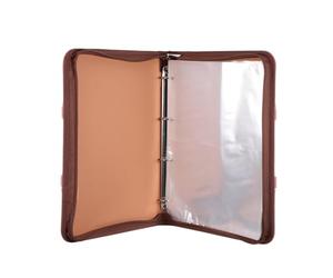 Tofficu Organiseur de dossiers de suivi de grossesse - Étui pour documents bébé en PU rose, format A5, portable pour consultations prénatales