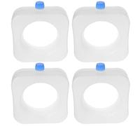 Tofficu Pack de 4 Blocs Réfrigérants Réutilisables pour Ventilateur, Refroidissement Porte Glaçon Pratique, pour Air Conditionné Portable