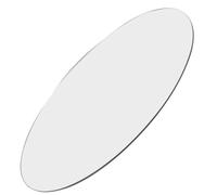 Tofficu Panneau Miroir Acrylique Rond 18 Cm, Accessoire Photo Réfléchissant Double Face, Surface Lisse Miroir pour Photographie de Bijoux et Petits Objets, Accessoire Studio Photo