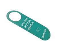 Tofficu Panneau Ne Déranger Vert avec Rond pour Porte Signal de Confidentialité Facile à Installer Indicateur de Silence pour Hôtel Bureau et Chambre