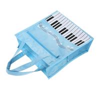 Tofficu Paquet de Rangement pour Symboles Musicaux, Double Couche, Nylon