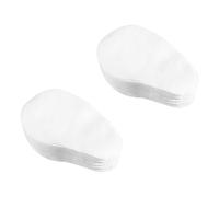Tofficu Patchs Oculaires Forme Mangue 200 Pièces, Compresses Oculaires en Papier 100% Coton Blanc, Cache-œil Pratique et Confortable pour Soins des Yeux à Domicile, Accessoire Léger