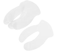 Tofficu Patchs Ophtalmiques Jetables en Coton 1000 Pièces, Masque Yeux Hydratant U-forme Fin et Respirant, Coussinets de Soin pour Contour des Yeux, Nuit Sommeil et Relaxation