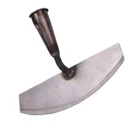 Tofficu Pelle à Main de Désherbage en Acier Inoxydable, Outil de Jardinage sans Manche, Pelle Ronde Ergonomique pour Enlever Les Mauvaises Herbes, Légère et Solide, pour Travaux de Jardin