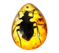 Tofficu Pendentif En Scarabée En Résine Bijoux Pour Femmes Naturel Créatif Et Élégant Présent Amis Décoration De Bijoux Diy D'insecte Artisanat En Résine Accessoires