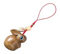 Tofficu Pendentif Lapin Vert Déco Smartphone Charm Antidérapant Accessoire Téléphone Cadeau Fête Beau-père