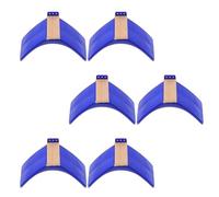 Tofficu Perchoirs pour Pigeons Ramiers en Bois Massif et Plastique, Lot de 6 Supports Robustes pour Pigeonniers, Cadre de Repos Fonctionnel pour Oiseaux, Accessoire pour Cages D’intérieur