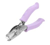 Tofficu Perforatrice Manuelle Petite Poinçon Unique Portable pour Papier et Outil Robuste pour Loisirs Créatifs et Usage Professionnel Couleur Violette