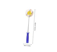 Tofficu Petite Brosse Peinture Portable pour Coins Intérieurs Brosse de Remplacement pour Amélioration Maison Compatible Latex et Huile Poignée Confortable Finition sans Traces