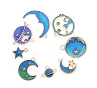 Tofficu Pièces Pendentifs Alliage Design Lune pour Diy Accessoires de Mode pour Bracelets Colliers