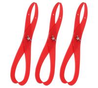 Tofficu Pied à Coulisse Plastique Double Extrémité 3 Pièces, Outil de Mesure Précis pour Poterie et Argile, Accessoire de Sculpture pour Modélisation Céramique et Travaux Artisanaux