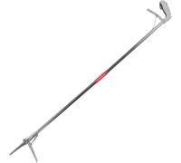 Tofficu Pince Attrape-Serpents en Acier Inoxydable Pliable, Clip Antidérapant pour Capture Sécurisée, Outil Pratique pour Reptiles et Amphibiens, Utilisation Jardin et Zoologie, Pince