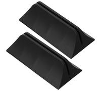 Tofficu Pince de Déflecteur en Verre Lot de 2 Clips de Fixation pour Séparateurs de Bureau Ajustables pour Open Space