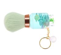Tofficu Pinceau à Blush et Poudre Forme Réservoir Essence Vert Clair avec Porte-clés Outil Maquillage Voyage