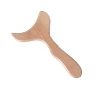 Tofficu Planche de Gua Sha en Bois de Hêtre, Masseur Manuel pour Corps Complet, Outil de Massage Musculaire Compact et Portable, pour Relaxation et Thérapie Bois à Domicile Voyage