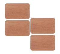Tofficu Planches de cèdre espagnol pour cigare, lot de 4 feuilles, séparateur cave cigares, préservation du goût, stockage flexible, 11.02 x 7.09 x 0.08 pouces