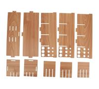Tofficu Plateau Multi-couches En Bois 16 Compartiments Et Porte-stylo Pour Organisation De Peinture Au Diamant Et Activités Diy