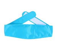 Tofficu Poche de Glace Réutilisable Isotherme Sangle, Légère et Étanche, pour Maux de Tête et Blessures, Tissu Réfrigérant Bleu Ciel, Compresse Froide pour Sport et Soulagement Thermique
