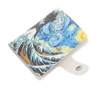 Tofficu Pochette Bancaire Multifonctionnelle Cuir PU Organisateur de Cartes Pratique pour Cartes de Crédit et Élégant et Durable