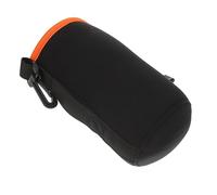 Tofficu Pochette de Rangement pour Objectif de Caméra DSLR Néoprène Noir Étui Photo Compact et pour Protéger Vos Objectifs Les Dommages la Poussière Rayures pour Utilisation Intérieure et