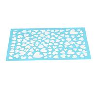 Tofficu Pochoirs en Pâte Polymère Sérigraphique Cœur pour Bijoux DIY Loisirs Créatifs Adultes Réutilisables Art du Bricolage Fête Création Artisanale