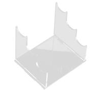 Tofficu Porte-stylo Acrylique Transparent pour Bureau et Maison Support de Rangement Crayon Multifonction pour Étudiants Artistes et Organisateur Compact pour Pinceaux et Accessoires de
