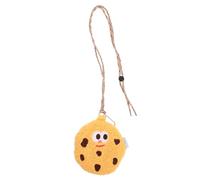 Tofficu Portefeuille Tour De Cou Cookie Design : De Rangement Portable À Bandoulière avec Poches Zippées - Porte-Cartes Mignon Et Pelucheux pour Transporter Pièces, Maquillage Et