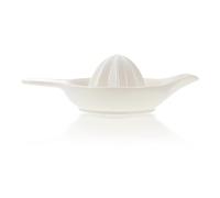 Tofficu Presse-Citron Manuel en Céramique, Outil Cuisine Compact et Solide, Presse-Agrumes Facile à Nettoyer, pour Maison et Extraction Rapide de Jus d’Agrumes