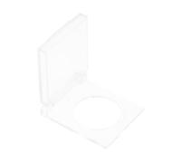 Tofficu Protection D'interrupteur En Plastique Pour Tablette Lumineuse Artistique, Lot De 2 Couvercles De Boutons Tactiles Transparents, Accessoire Art Peinture Diamant, Durabilité Et Usage Polyvalent