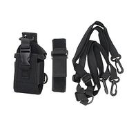 Tofficu Protection Radio en Nylon avec Brassard Réglable Et Sangle Arrière Antidérapante pour Pompiers Et Professionnels, Équipement Extérieur Sécurisé pour Randonnée, Camping Et Sécurité