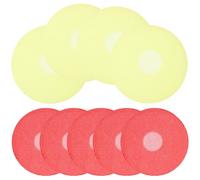 Tofficu Protections Microphone Jetables en Mousse, Housses pour Micro O-type, Couleurs Rouge et Jaune, Lot de 400 Pièces, Anti-vent et Anti-salive pour Accessoires Studio D’enregistrement