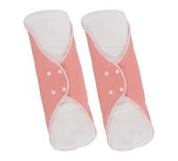 Tofficu Protège-slips Lavables Xl 25x33 Cm Lot de 2 en Coton Réutilisables Anti-fuites pour Maternité et Post-partum, Serviettes Hygiéniques Réutilisables Confortables pour