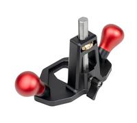 Tofficu Rabot à Bois Manuel Réglable avec Lame Métallique et Limiteur de Profondeur, Mini Raboteuse à Chanfreiner pour Travail du Bois Précis, Outil Compact Polyvalent pour Menuiserie