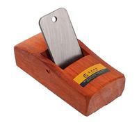Tofficu Raboteuse à Main Rouge pour Menuisier Outil de Menuiserie Pratique Ponceuse Douce et Ergonomique Accessoire pour Artisans et Bricoleurs