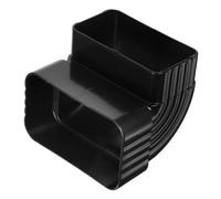 Tofficu Raccord Coudé pour Descente Gouttière Adaptateur Étanche Connexion Flexible Antirouille pour Tuyau de Pluie