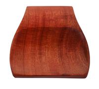 Tofficu Repose-Cuillère en Bois d'Acacia Naturel 12X12X1,8 CM Cuisine, Porte-Cuillères de Comptoir Multifonction, Accessoire Ustensiles la Cuisine Bois Pratique et Résistant