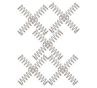 Tofficu Ressorts de réparation pour pulvérisateur à Pompe Manuelle, Ressorts Mini Compression 7 mm en Acier Inoxydable, Pack de 10 pour Jardinage