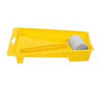 Tofficu Rouleau à Peinture Mousse 2 Pouces pour Peinture à L'huile L'eau, Kit 4 Pièces Manche en Plastique, Petit Rouleau Polyvalent pour Murs, Fenêtres et Bricolage DIY