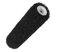 Tofficu Roulette pour Enduit de Noire de Texture avec Poils Nylon Haute Élasticité Outil Réutilisable pour Lissage et Application Rapide sur Murs et Plafonds