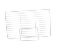 Tofficu Séparateur de Rangement Congélateur en Métal 22x36 Cm Certifié Organiseur Réglable pour Accessoires Réfrigérateur, Cloison Stable Cuisine et Supermarché, Usage Solide