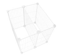 Tofficu Séparateur Métallique Modulable pour Congélateur 37x37x36 Cm, Organiseur D’étagère du Réfrigérateur, 2 Compartiments pour Rangement Optimisé et Tri Simplifié des Aliments