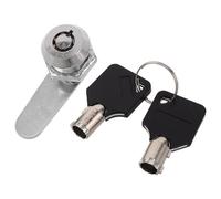 Tofficu Serrure à Came Zinc Robuste avec Clés Remplacement Barillet pour Boîte à Outils Armoires Boîtes Aux Lettres et Meubles de Rangement