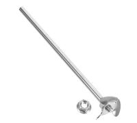 Tofficu Set Agitateurs Acier Inoxydable pour Laboratoire Chimique Mélangeur et avec Pâles Croisées et Tige Outil de Mélange Facile à Nettoyer pour Expériences Chimiques