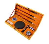 Tofficu Set de Calligraphie Chinoise Complet pour Débutants Pinceaux Sumi Traditionnels pour Grands Pierre à Encre et Accessoires pour et Pratique Artistique