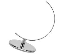 Tofficu Socle de Globe Terrestre en Métal 25 Cm Rotatif, Base pour Globe Soi-même, Support Stable et Décoratif pour Bureau et Salle de Classe, Accessoire Éducatif Géographie