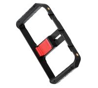 Tofficu Stabilisateur Smartphone Poignée Vidéo avec Support Trépied Compatible LED Microphone pour Filmmakers et Vlogging