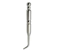 Tofficu Stylo de Massage Auriculaire Léger et Sûr avec Tête Ronde en Argenté Outil D'acupuncture Précis et Pratique pour Thérapie à Domicile