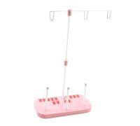 Tofficu Support de Bobine Fil Couture Robuste pour Machine à Coudre Socle Stable Antidérapant Porte-bobine Indépendant pour Quilting et Broderie Accessoires Compatibles pour Fils