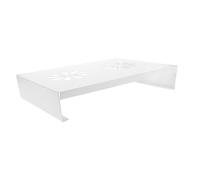 Tofficu Support de cuisinière à induction poêle wok accessoires de cuisinière à grille de poêle anneau wok pour cuisinière électrique support pour wok support wok Acier Carbone blanche